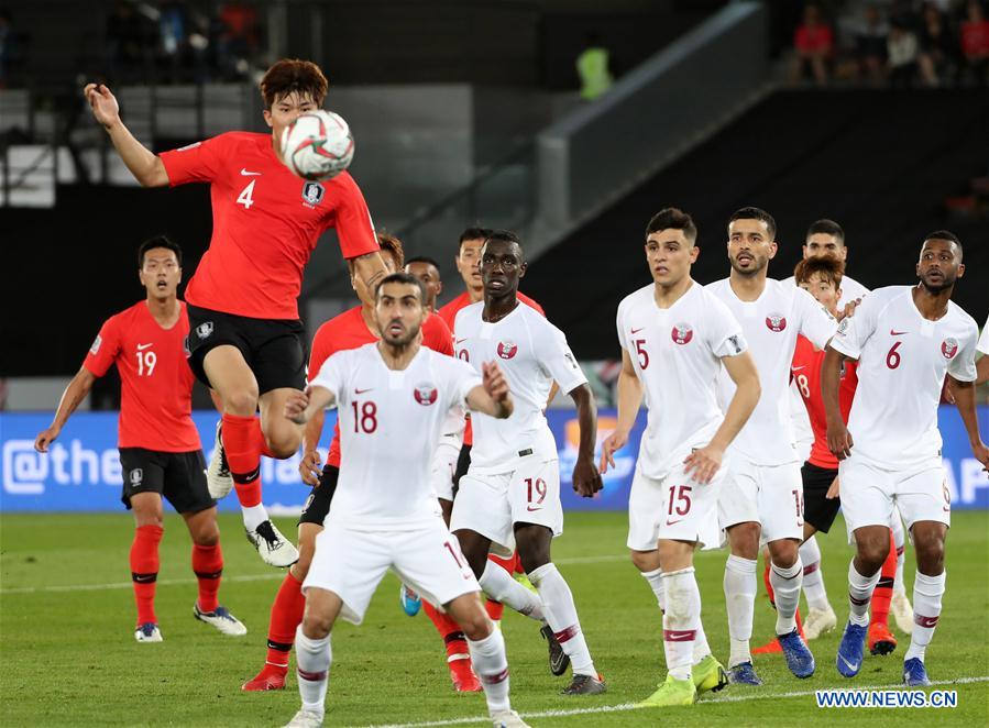 (SP)UAE-ABU DHABI-SOCCER-AFC ASIAN CUP 2019-QUARTERFINAL-KOR VS QAT