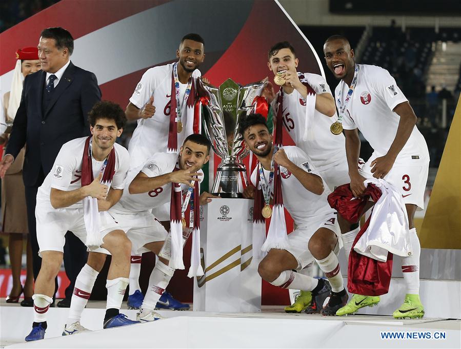 (SP)UAE-ABU DHABI-SOCCER-AFC ASIAN CUP 2019-FINAL-JPN VS QAT