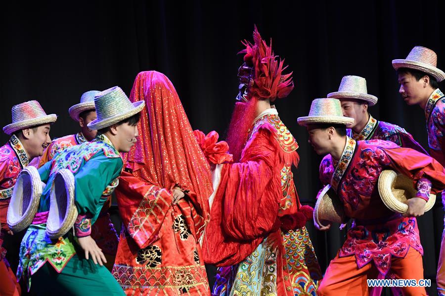 NEW ZEALAND-AUCKLAND-CHINESE NEW YEAR-CELEBRATION-ACROBATICS