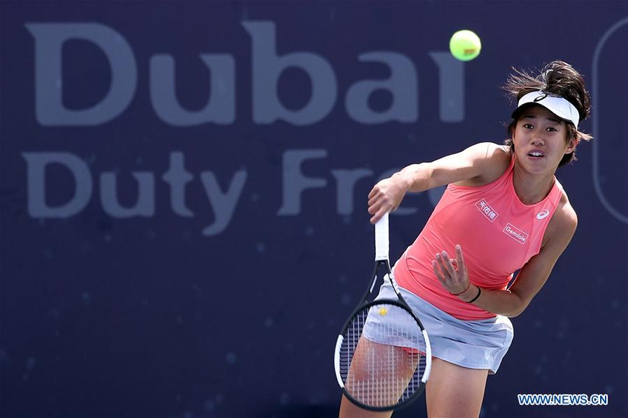 (SP)UAE-DUBAI-TENNIS-WTA-DUBAI CHAMPIONSHIPS