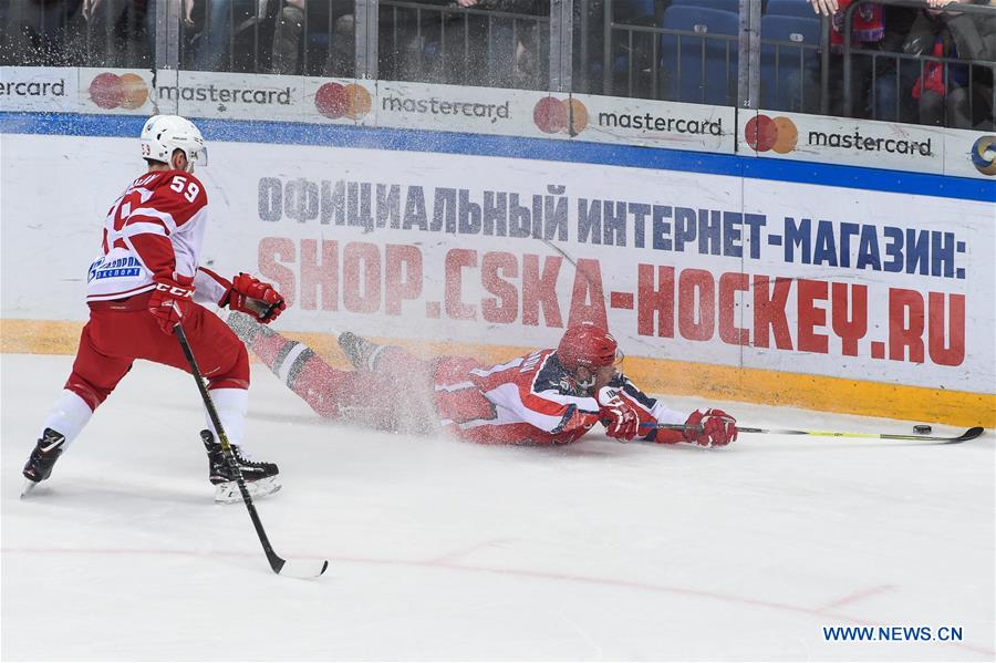 (SP)RUSSIA-MOSCOW-KHL-CSKA VS VITYAZ