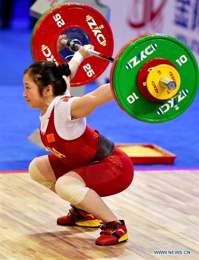 (SP)CHINA-FUZHOU-WEIGHTLIFTING-IWF WORLD CUP