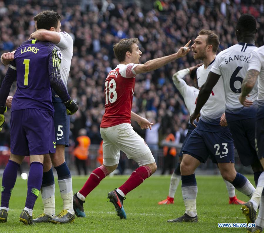 (SP)BRITAIN-LONDON-FOOTBALL-PREMIER LEAGUE-TOT HOTSPUR VS ARSENAL