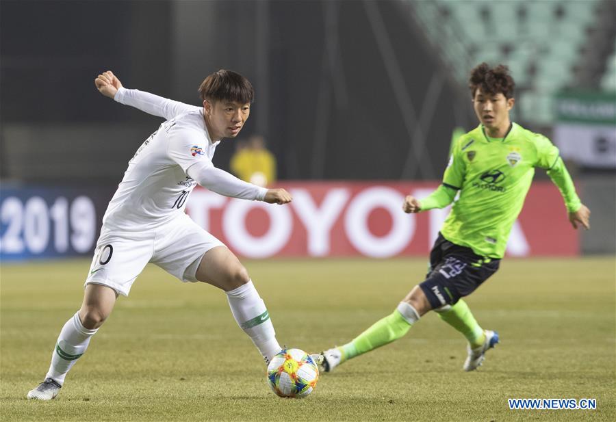 (SP)SOUTH KOREA-JEONJU-AFC CHAMPIONS LEAGUE-GROUP G-BEIJING VS JEONBUK HYUNDAI MOTORS