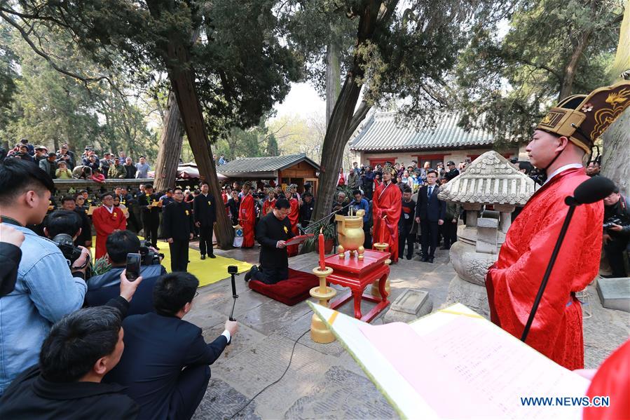 CHINA-SHANDONG-QUFU-CONFUCIUS-CEREMONY (CN)