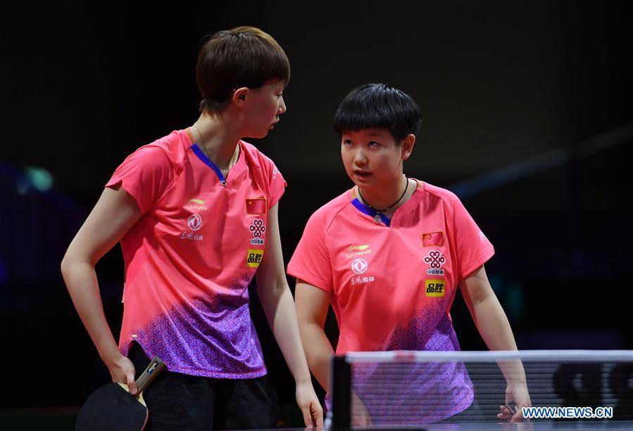 (SP)HUNGARY-BUDAPEST-TABLE TENNIS-WORLD CHAMPIONSHIPS-DAY 5