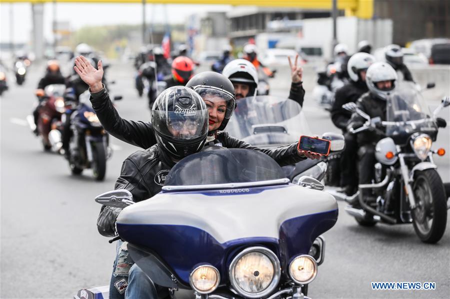 RUSSIA-MOSCOW-MOTORCYCLE SEASON-OPENING CEREMONY