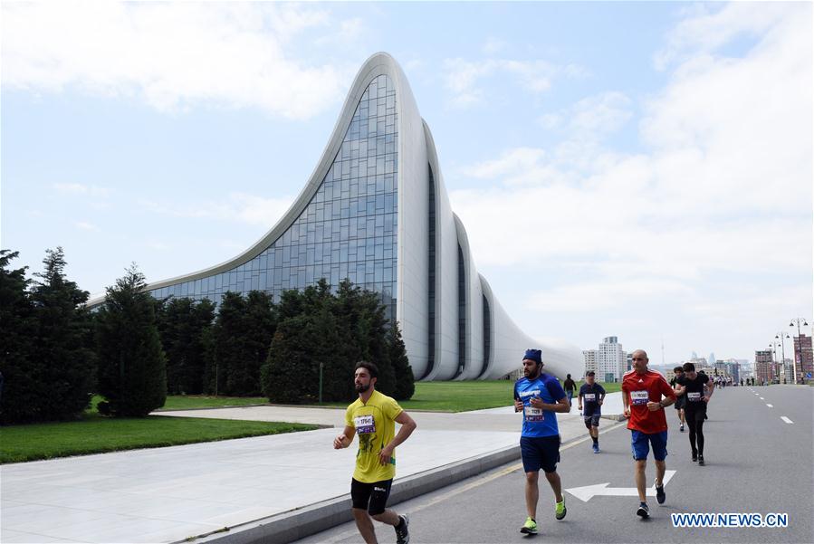 (SP)AZERBAIJAN-BAKU-MARATHON