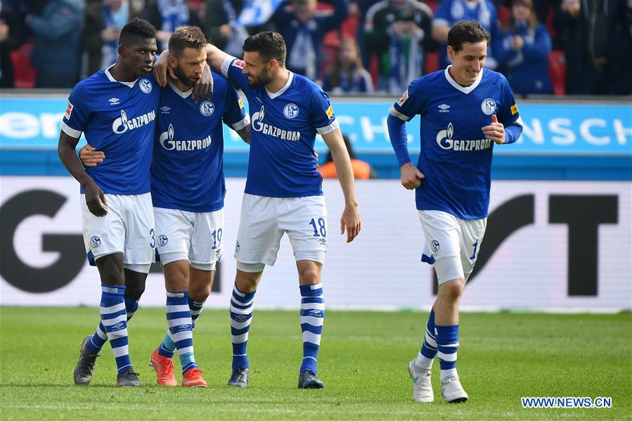 (SP)GERMANY-LEVERKUSEN-SOCCER-BUNDESLIGA-LEVERKUSEN VS SCHALKE 04