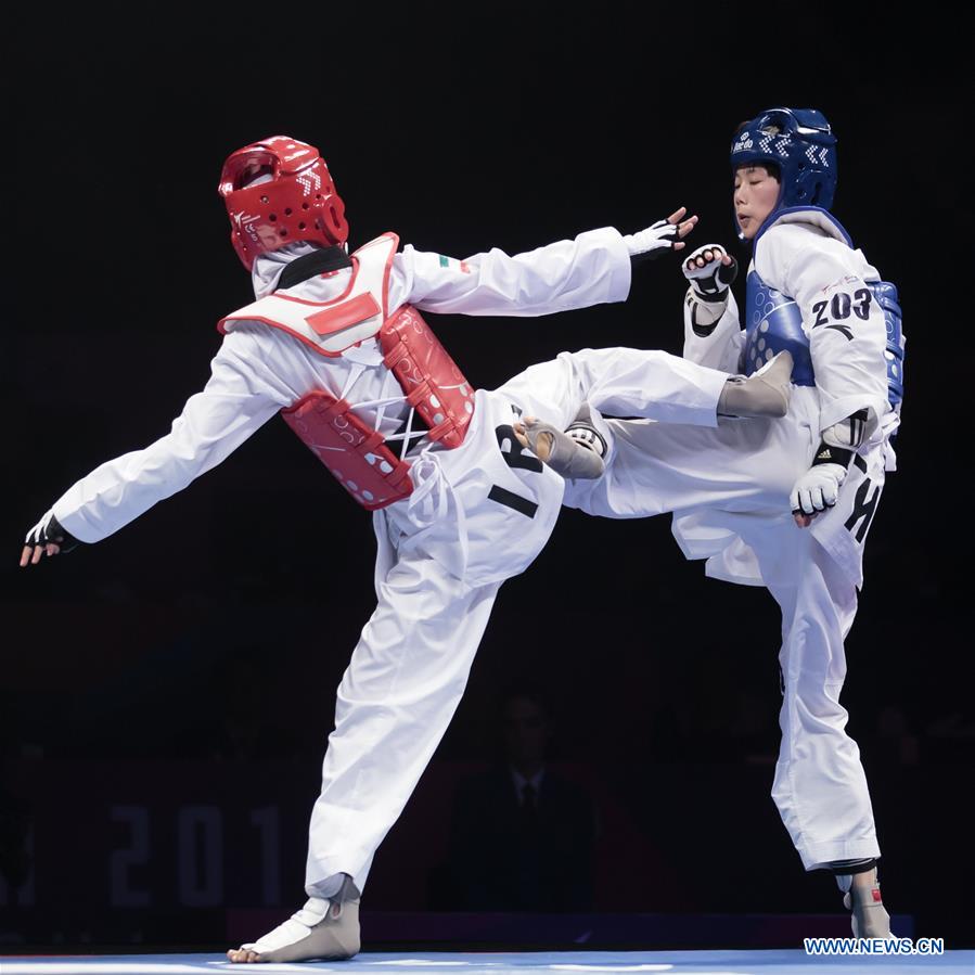 (SP) BRITAIN-MANCHESTER-TAEKWONDO-WORLD CHAMPIONSHIP-DAY 1