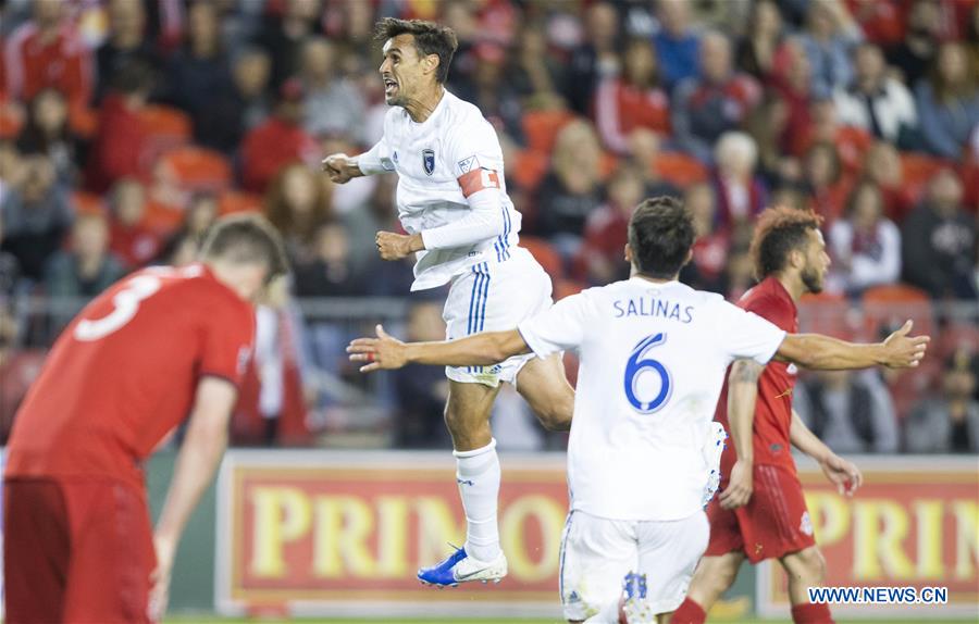 (SP)CANADA-TORONTO-SOCCER-MLS-TORONTO FC VS SAN JOSE EARTHQUAKES