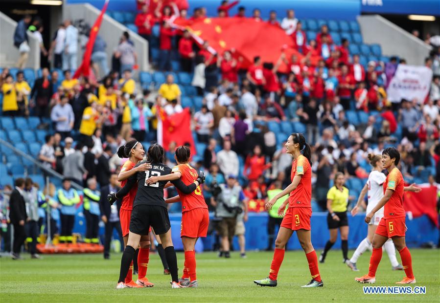 (SP)FRANCE-LE HAVRE-2019 FIFA WOMEN'S WORLD CUP-GROUP B-CHINA-SPAIN