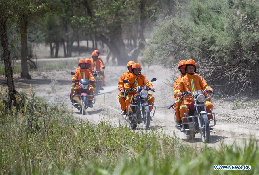 CHINA-XINJIANG-YULI-FOREST GUARD(CN)