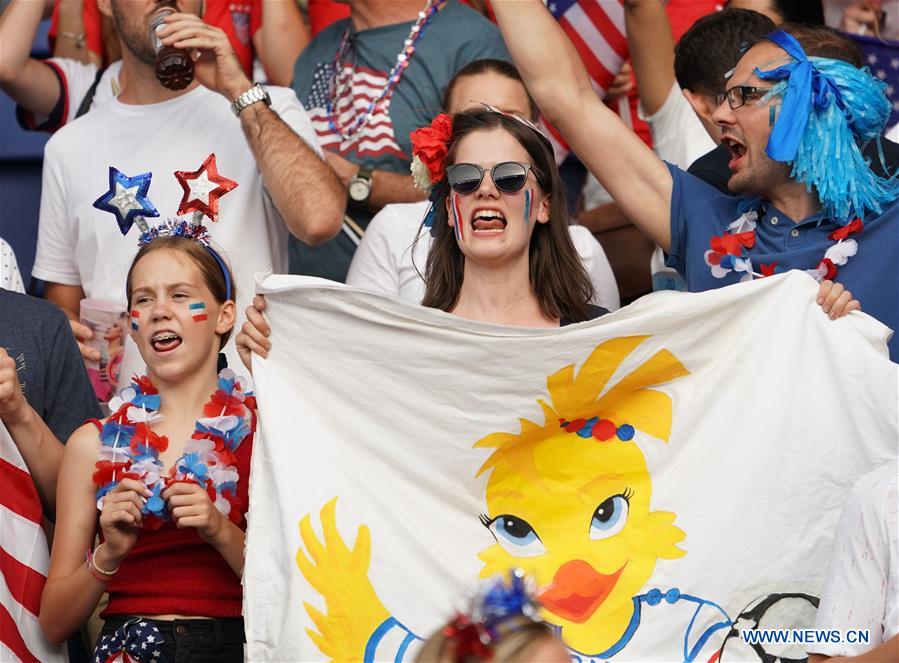 (SP)FRANCE-PARIS-FIFA WOMEN'S WORLD CUP-QUARTERFINAL-FRA VS USA