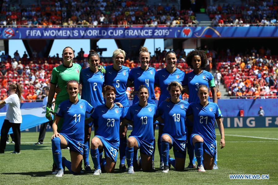 (SP)FRANCE-VALENCIENNES-FIFA WOMEN'S WORLD CUP-QUARTERFINAL-ITA VS NED