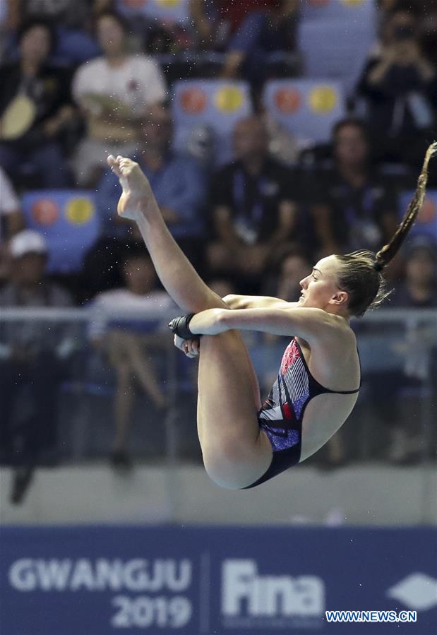 (SP)SOUTH KOREA-GWANGJU-FINA WORLD CHAMPIONSHIPS-WOMEN'S 10M PLATFORM SEMIFINAL