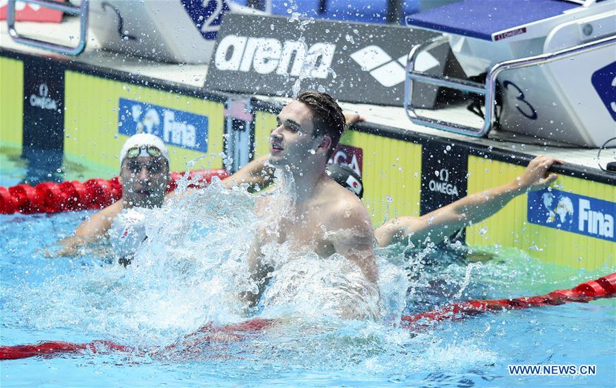 (SP)SOUTH KOREA-GWANGJU-FINA WORLD CHAMPIONSHIPS-SWIMMING-DAY 4