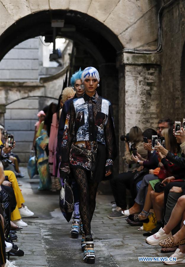 BRITAIN-LONDON-FASHION WEEK-FYODOR GOLAN