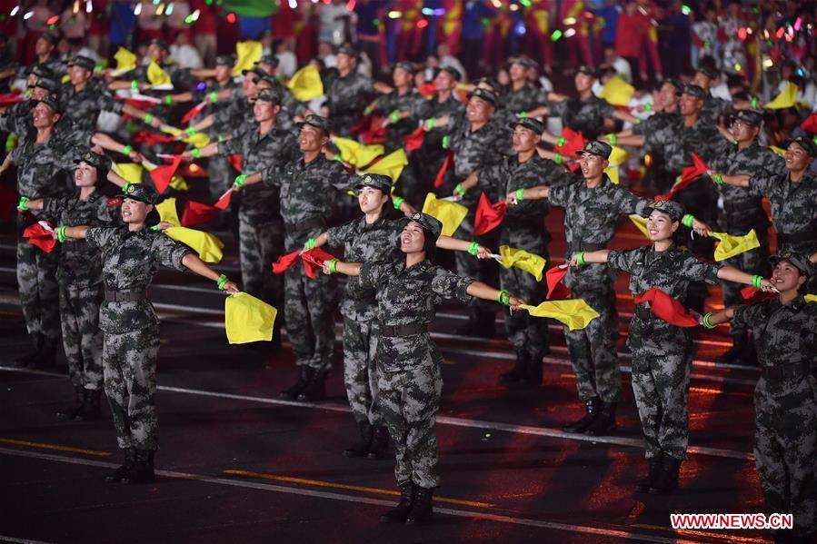 (PRC70Years)CHINA-BEIJING-NATIONAL DAY-CELEBRATIONS-EVENING GALA (CN)