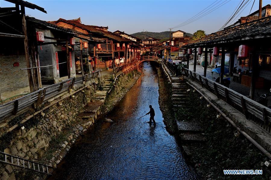 CHINA-FUJIAN-WUYISHAN-ANCIENT VILLAGE (CN)