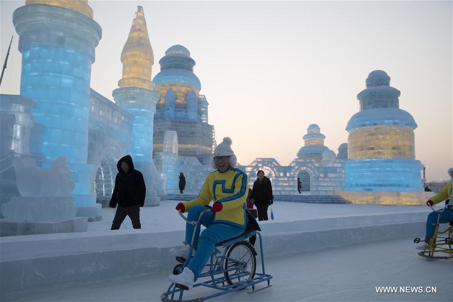 CHINA-HARBIN-ICE AND SNOW FESTIVAL-OPENING(CN)