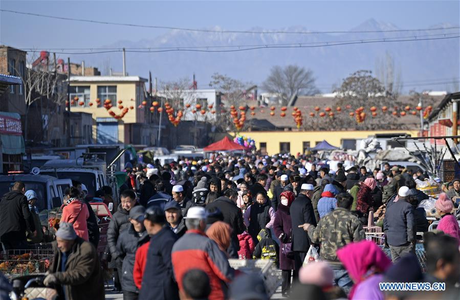 CHINA-NINGXIA-YINCHUAN-SPRING FESTIVAL MARKET (CN)