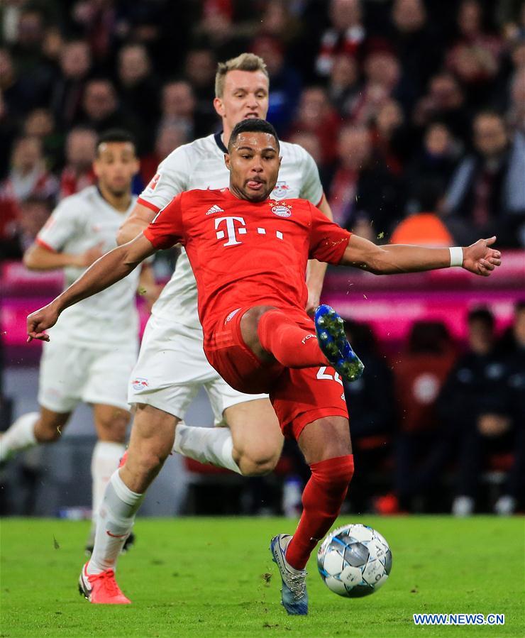 (SP)GERMANY-MUNICH-FOOTBALL-BUNDESLIGA-BAYERN MUNICH VS LEIPZIG