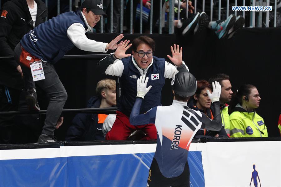 (SP)THE NETHERLANDS-DORDRECHT-ISU WORLD CUP-SHORT TRACK