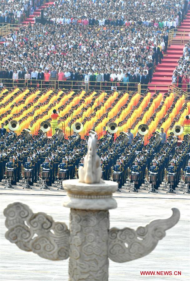 (PRC70Years)CHINA-BEIJING-NATIONAL DAY-CELEBRATIONS (CN)