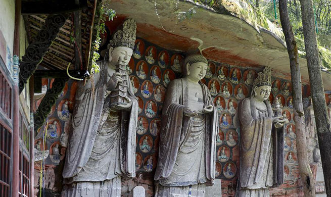 In pics: Dazu Rock Carvings scenic area in Chongqing, SW China