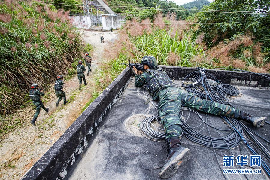 （图文互动）（7）武警部队抓好常态化疫情防控条件下“魔鬼周”极限训练