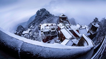 追梦足迹｜武当：云绕仙山，雪落紫金